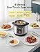 COMFEE’ 7-in-1 Small Electric Pressure Cooker, Slow Cooker, Steamer, Sauté, Sous Vide, Warmer, Multi Cooker with Natural Ceramic Coated Non-Stick Pot, 3 Quarts