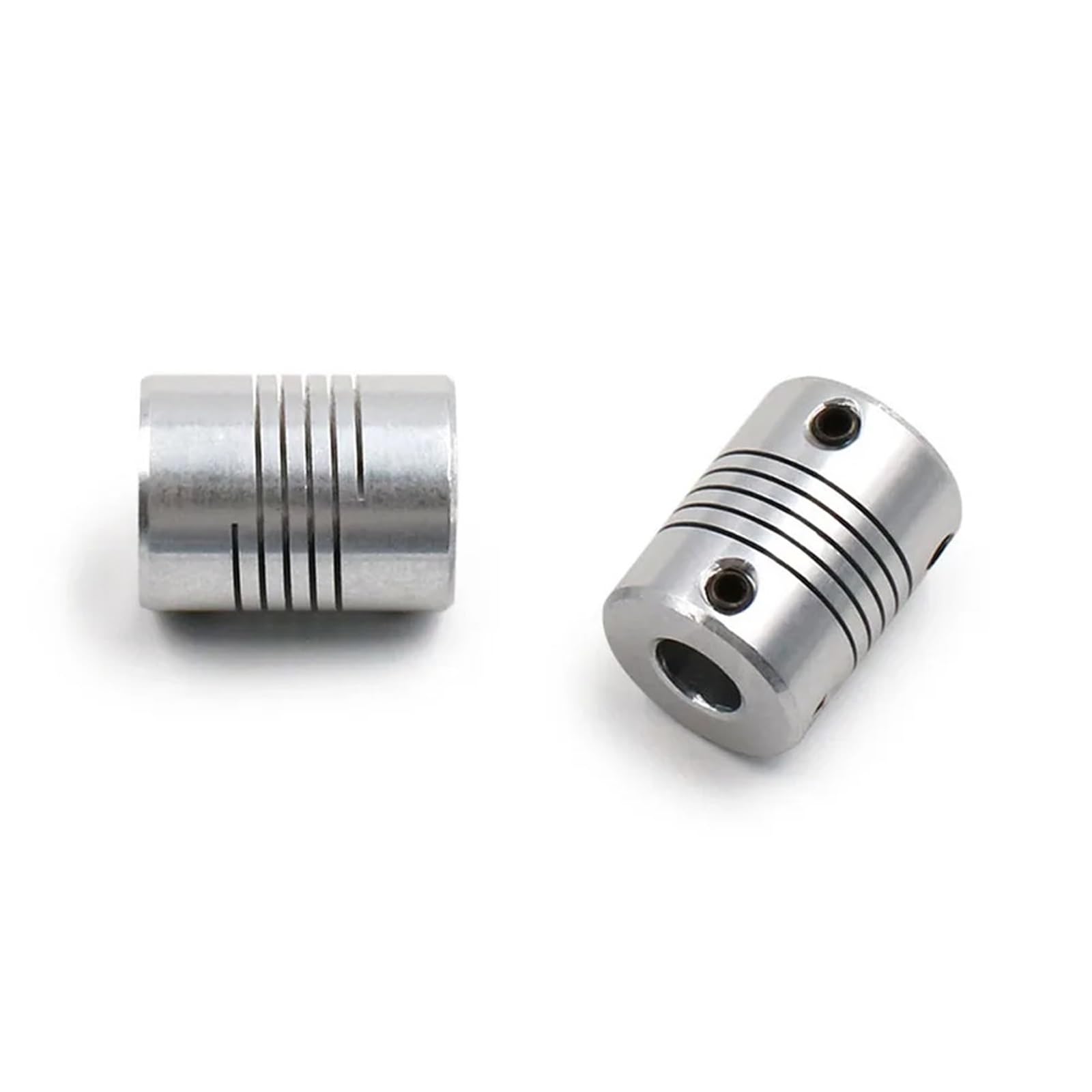 Acoplador de eje de mandíbula de Motor CNC de 5x8mm, acoplamiento Flexible de 5mm a 8mm, OD 19x25mm, venta al por mayor, 3/4/5/6/6, 35/7/8/10mm, 1 Uds.(3 X 8)