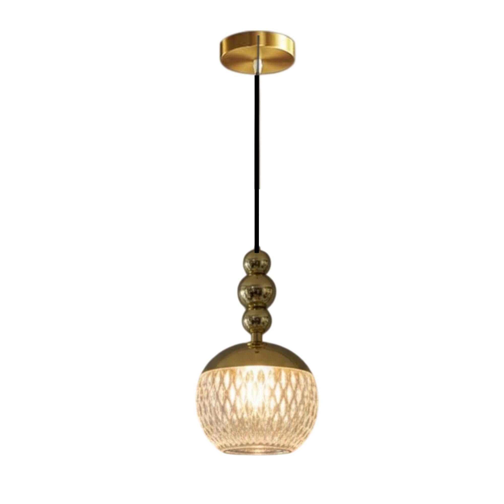 GreyWings Golden Hanging Light - 3 Color Changing -8