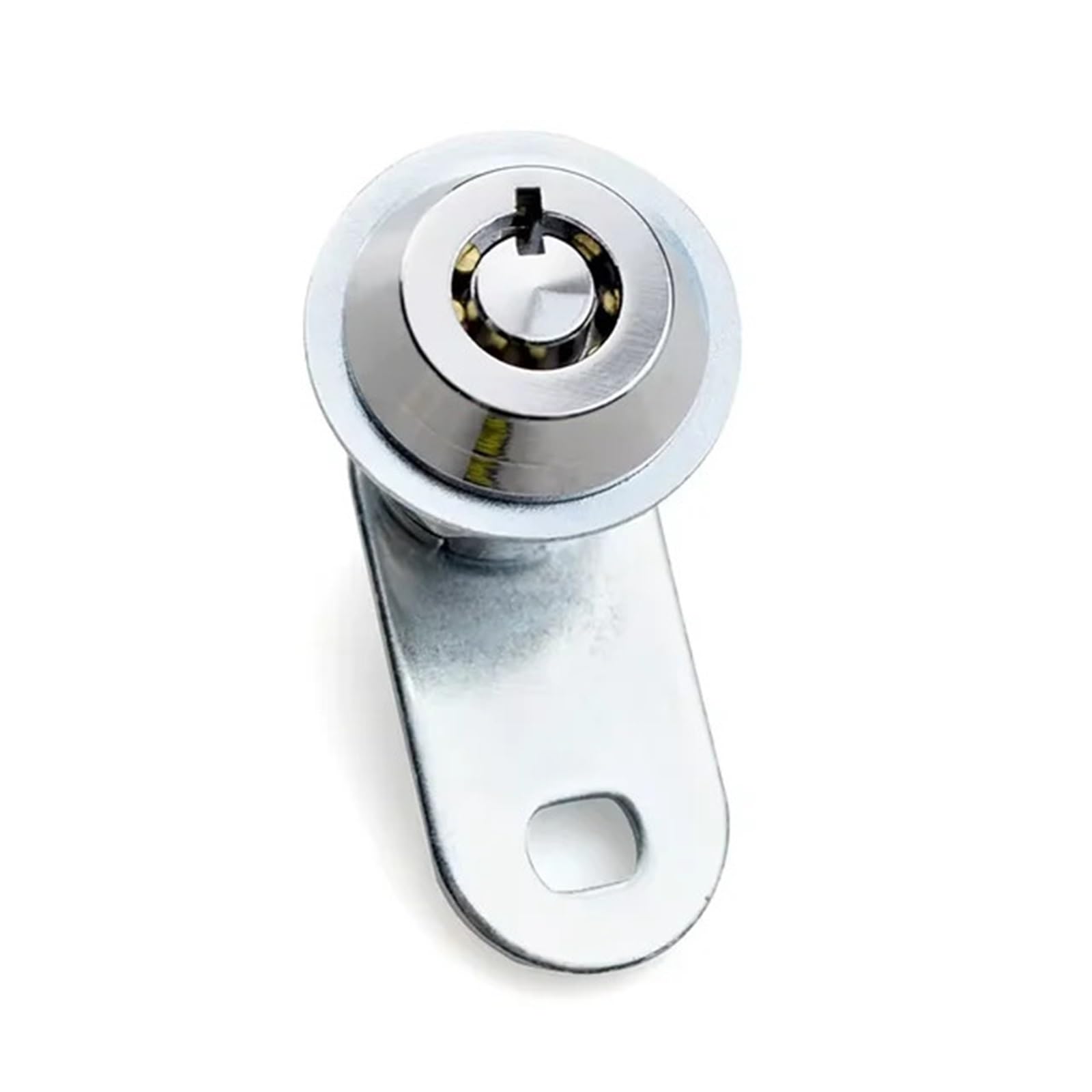 Zinc Alloy Tubular Cam Locks Keyed Alike with Chrome Finish Vending Machine Lock Tool Box File Cinet 1Pcs