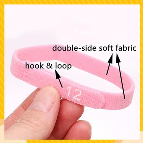 Miniatura 3 de Collares de identificación para cachorros recién nacidos con números, collar de perro y gatito, 3 tamaños ajustables de collares personalizados para