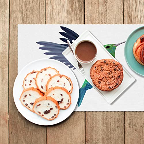 Sets de table colibri antidérapants pour sublimer vos dîners en terrasse