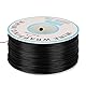 Kupferlitze, Hochtemperaturbeständiger Verzinnter Einzelner Kupferdraht 0,25 mm, 30 AWG Leiterlitzen aus verzinntem Kupferdraht (schwarz)