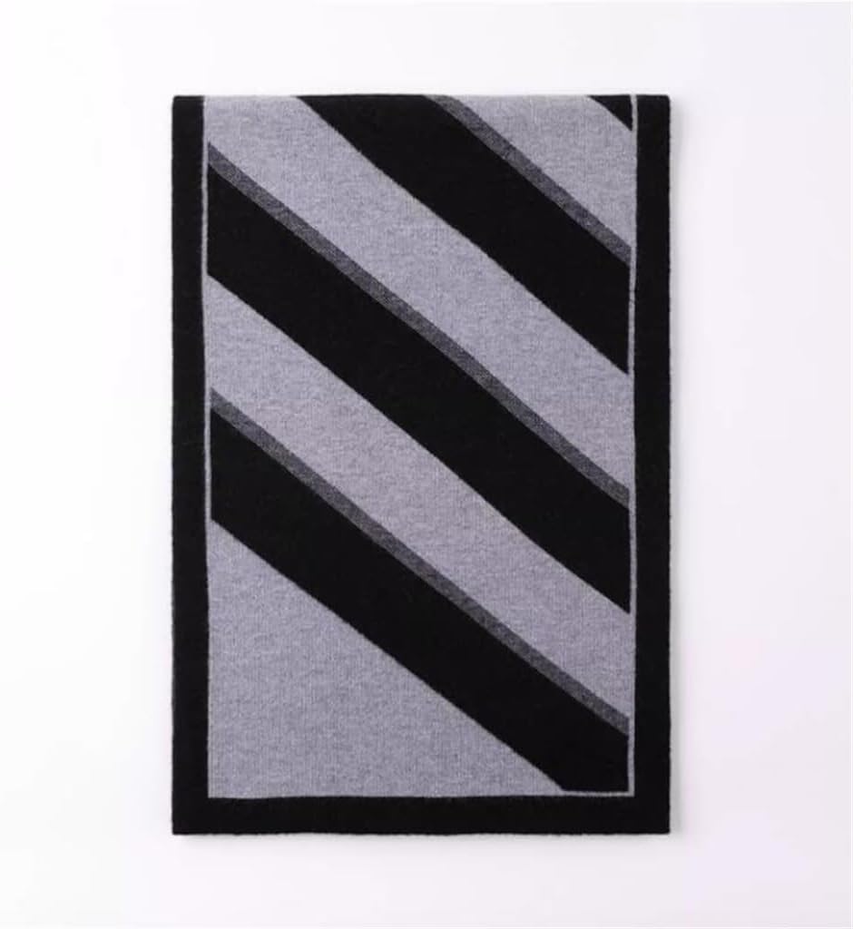 JSEIAJB Autumn And Winter Versatile Thickened Warm Neck Gift Business Wool Scarf Men's