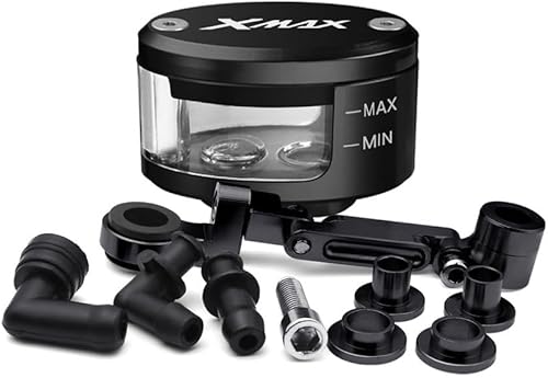 Miniatura 5 de Fluid Reservoir Master Cylinder Cup for Ya&maha XMAX300 XMAX400 Xmax X-MAX 125 250 300 Motorcycle Motorbike Brake Clutch Tank Cylinder Fluid Oil