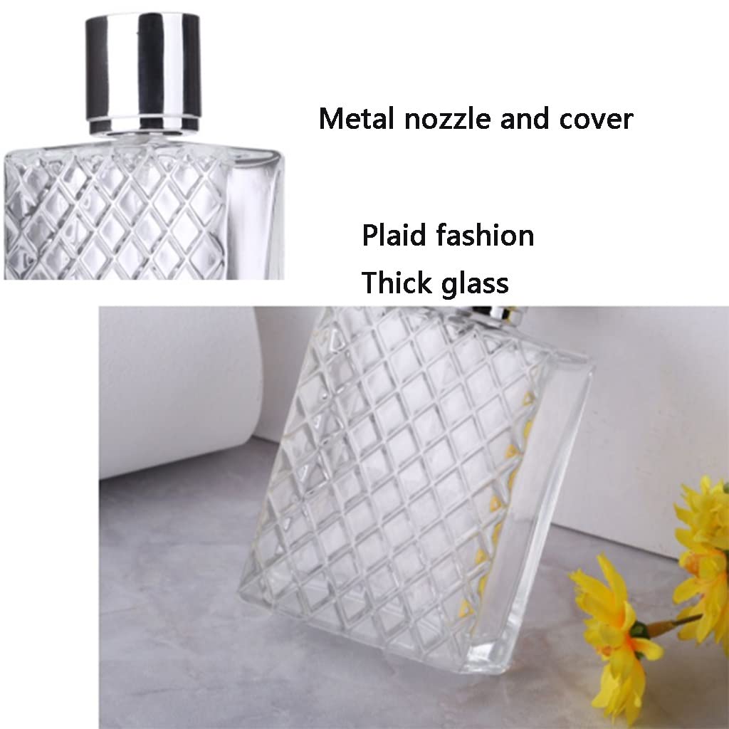 Butelka z kadzidłem, retro butelka z kadzidłem Butelka na perfumy z atomizerem, 100 ml szklane butelki z rozpylaczem, Butelka z atomizerem na perfumy do wielokrotnego napełniania, do olejków eteryczny