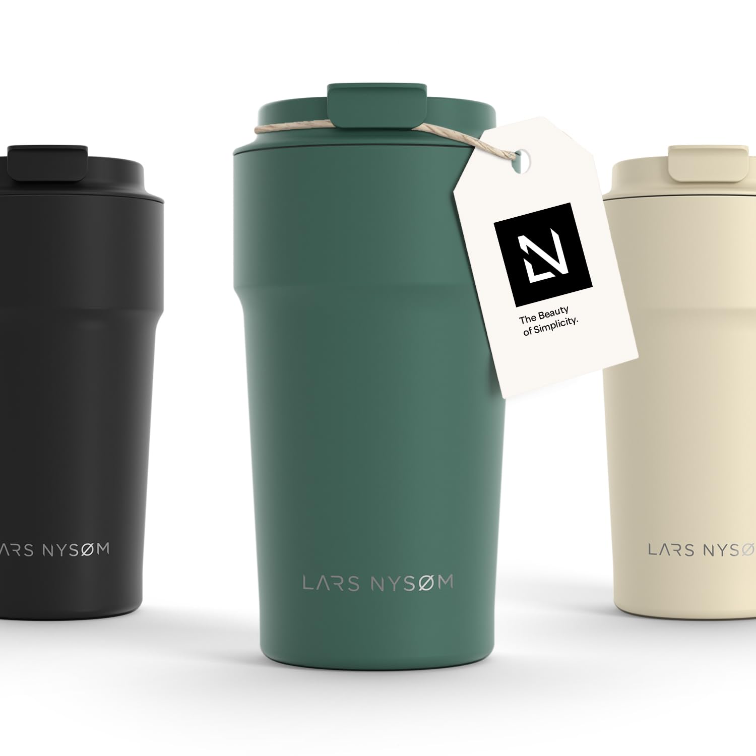 LARS NYSØM Thermobecher 500ml - Kaffeebecher to go - Coffee to go becher