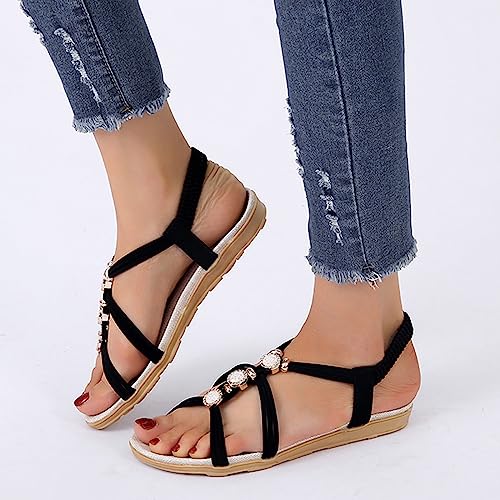 Pantoufles de douche femme et flip flop bleues légères - 3
