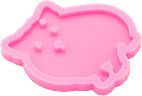 Miniatura 4 de Llavero con forma de conejillo de indias, molde de silicona para llavero, colgante, molde de arcilla polimérica, collar, joyería, molde de silicona