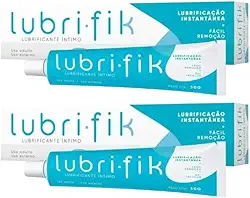 Kit com 2 Unidade Lubrificante Intimo Lubrifik 50g.