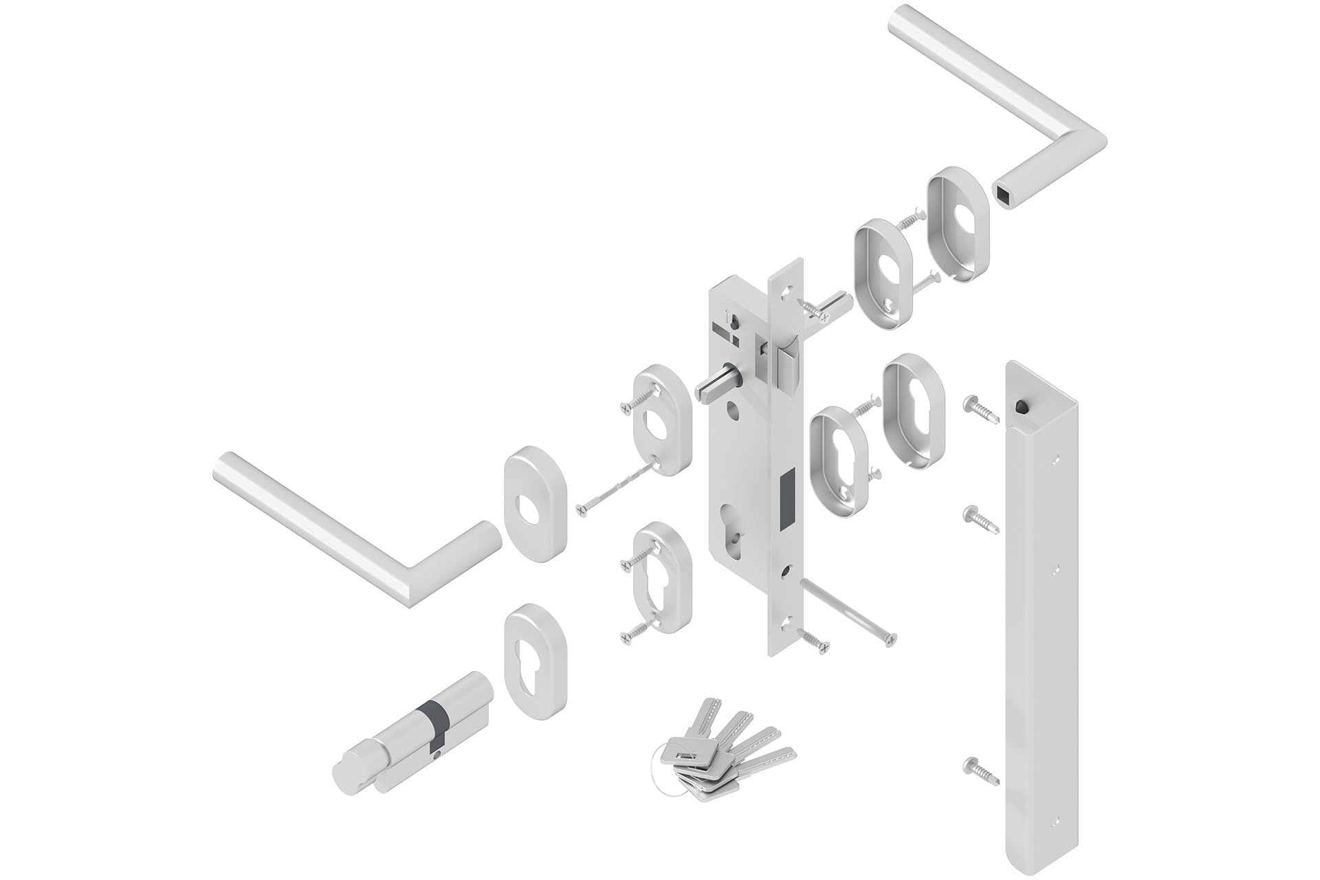 Gartenwelt Riegelsberger Universal Alu-Torrahmen Anthrazit