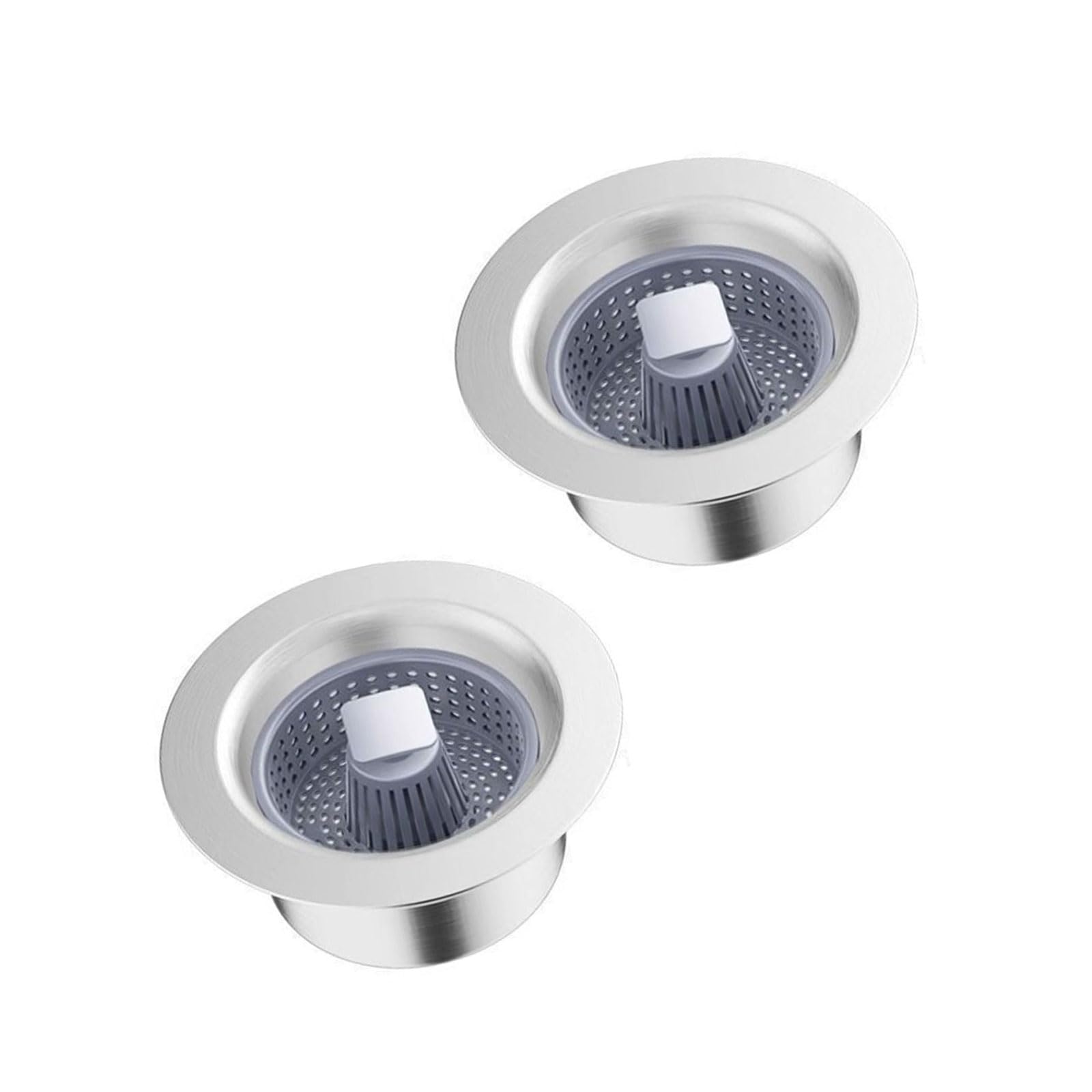 Tsophreniq Unscented Kitchen Drain Lid Rustless Building Integrated Debris Receiver Proof Drain Outlet