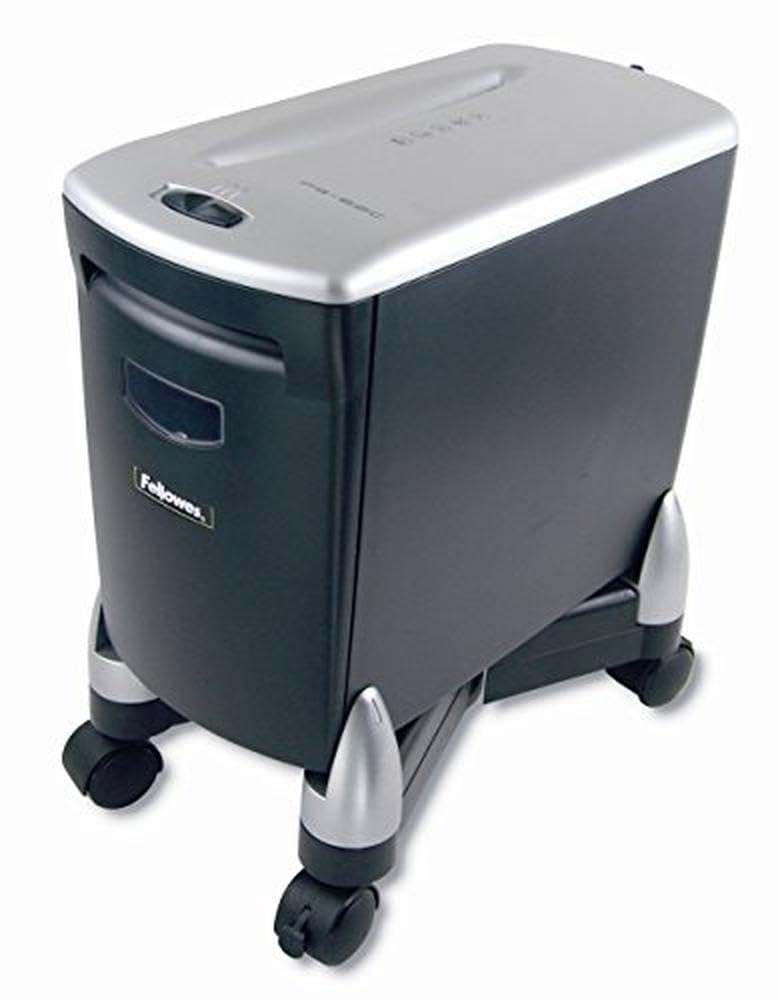 Fellowes 8039001 Supporto CPU e Distruggi Documenti Office Suites, Grigio