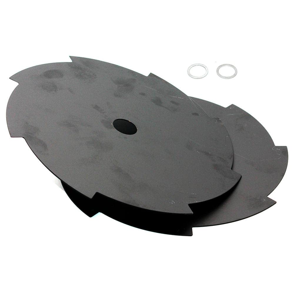 Cuchilla de desbrozadora 8 Dientes 10" para Stihl para Husqvarna para Echo para Ryobi Homelite para Troy-Bilt para Bolens para Yard Man para MTD para Oleo-Mac para Efco para Shindaiwa