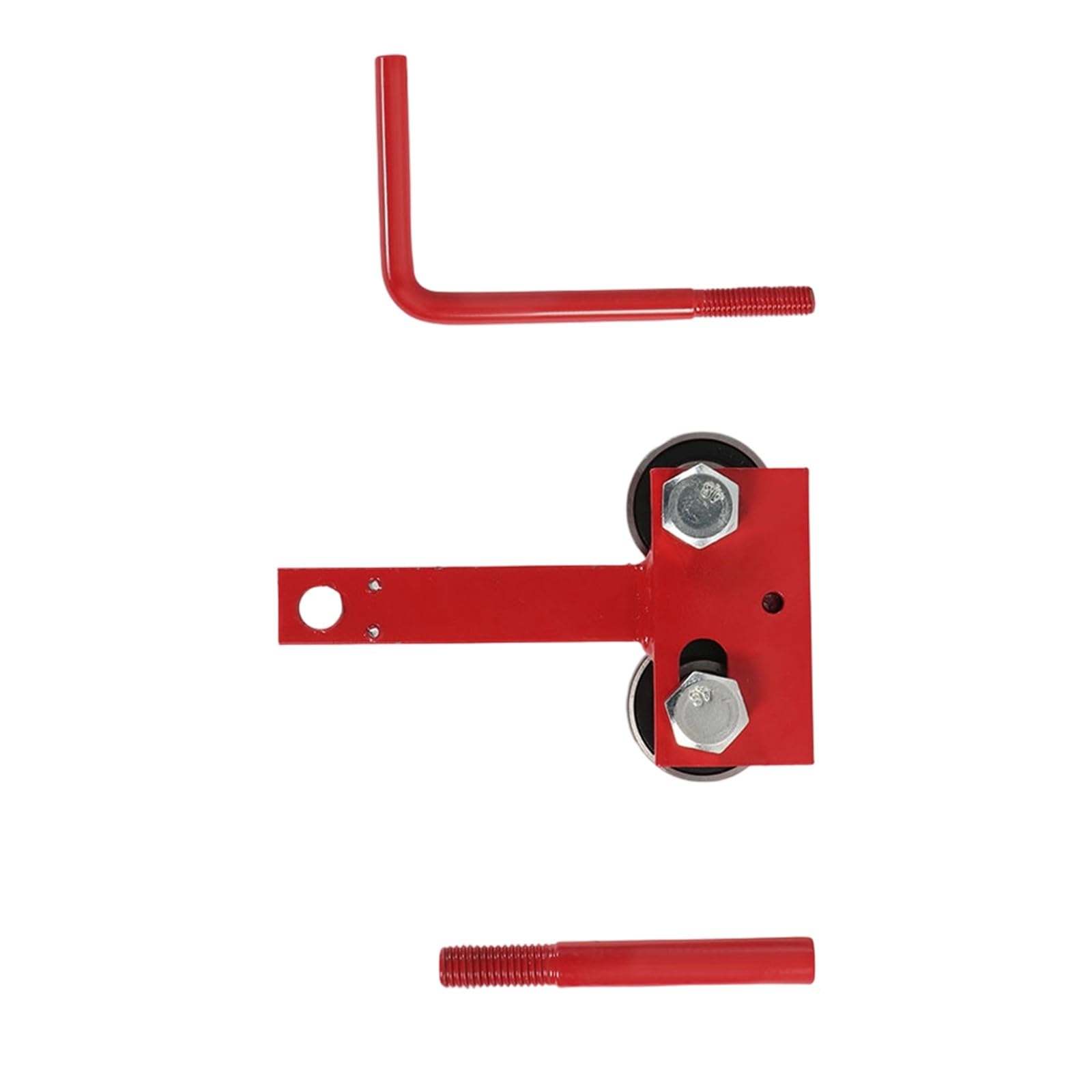 Kalttoy Red Durability Steel Chainsaw Guide Rod Alignment Chainsaw Rod Rails Tightening For Chain Tension Chain Guide Bracket