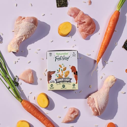 Naturediet - Feel Good Wet Dog Food, Natural and Nutritionally Balanced, Senior-Lite, 390g (Pack of 18) - Image 4