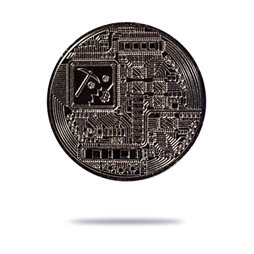 | Blacked Bitcoin (BTC) Physical Crypto Coin | Commemorative Cryptocurrency You Can HODL - Image 4