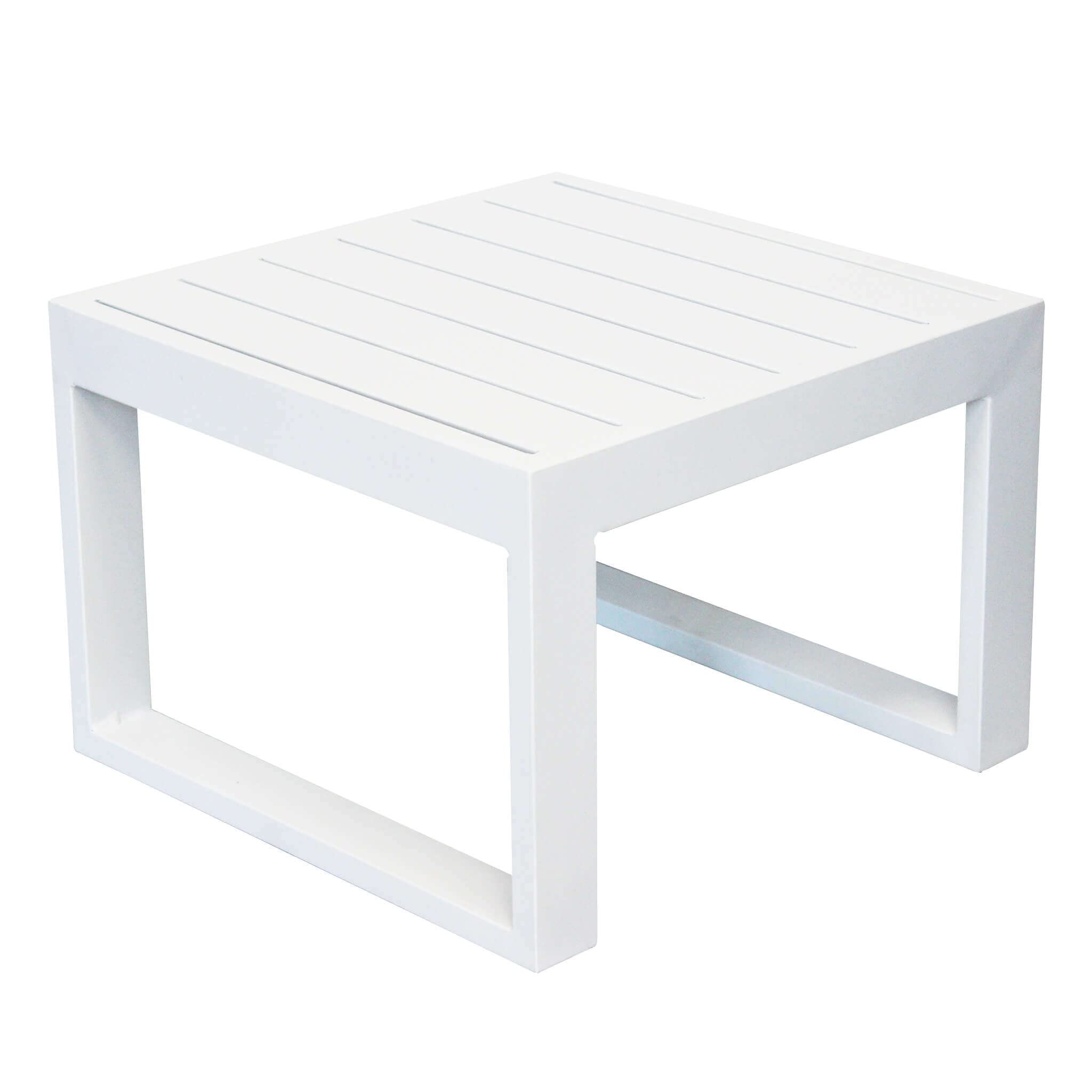 Tavolino da Giardino in Alluminio 43.5x43.5x32cm Antracite Cuba