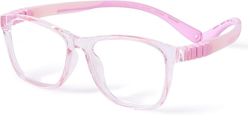 Miniatura 1 de FONHCOO Gafas de bloqueo de luz azul para niños, niños y niñas, marco irrompible, para computadora, juegos, TV