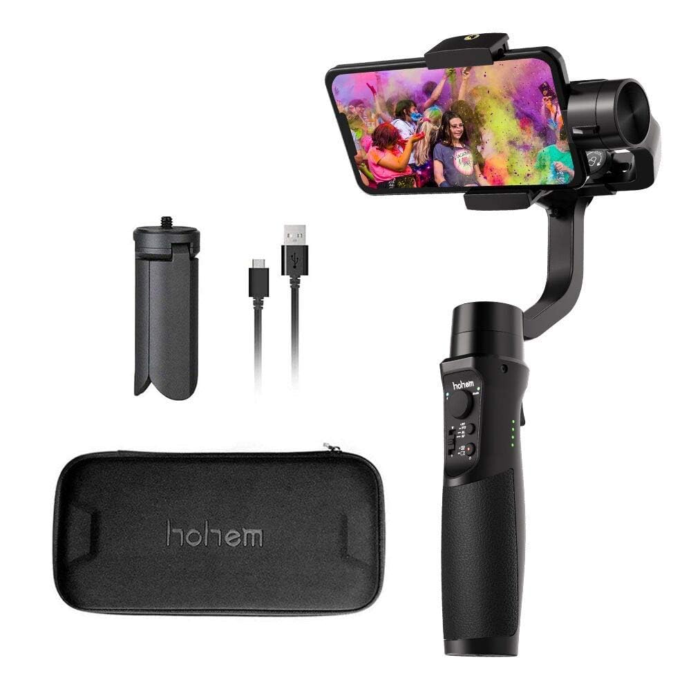 hohem V3 スマホ用ジンバル 3軸ポータブルスタビライザー Amazon.co.jp: Hohem V3 3軸スマホジンバルスタビライザー 自動