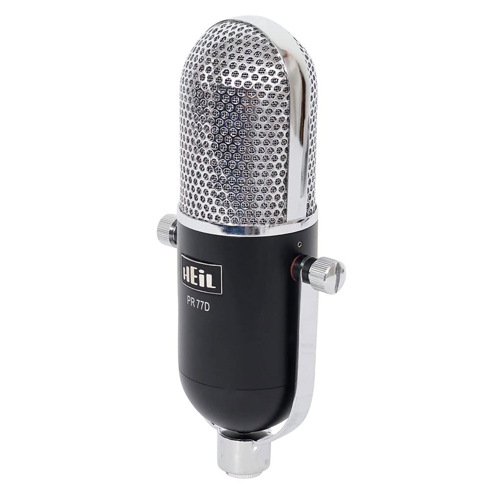 PR77DBK Award Winning Dynamic Microphone - Podcast Microphone, Streaming Microphone, and Recording Microphone