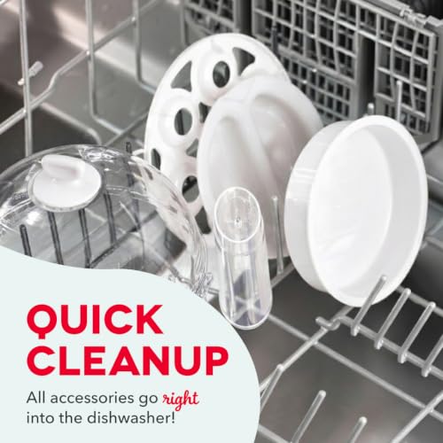Dash Deluxe Egg Cooker - Boiler, Poacher & Steamer - Includes Measuring & Recipe Guide - Dishwasher Safe - BPA Free - Holds 12 Eggs, White
