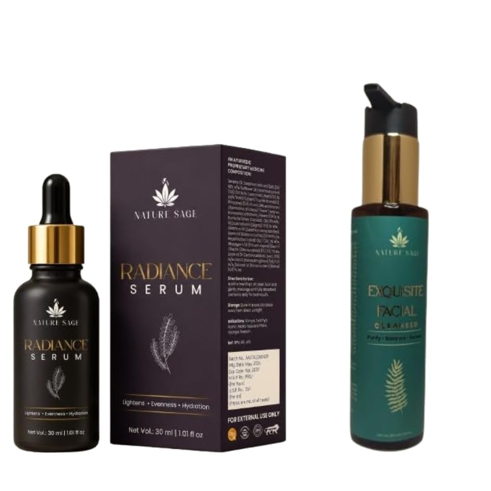 Radiance Serum & Face Cleanser Combo | Hydrating Daily Skincare Routine | Helps Refresh, Nourish & Smooth Skin | For Women & Men-image-23