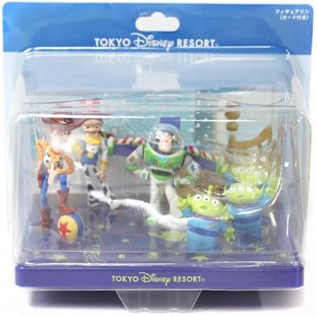 Amazon ディズニーリゾート限定 トイストーリー フィギュアリン カード付き ロボット 子ども向けフィギュア おもちゃ