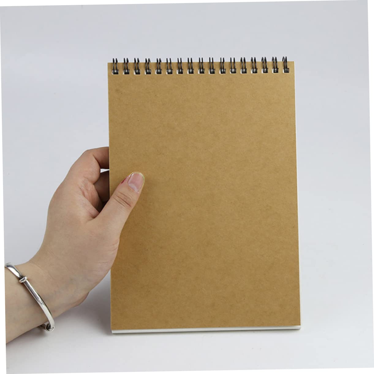 TEHAUX Carnet de Croquis Portable A5 en Papier Kraft, Lot de 4