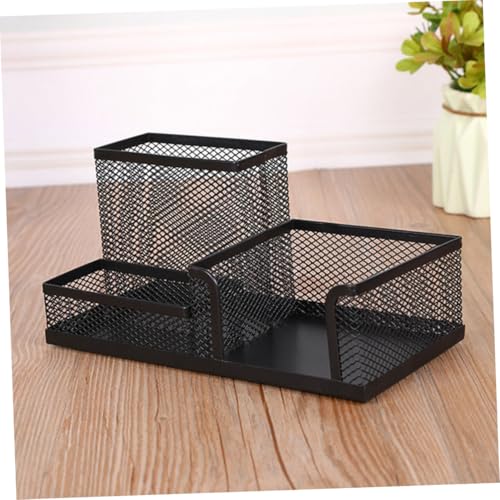 Porte-cartes organiseur de table bureau UKCOCO rangement fer noir - 7