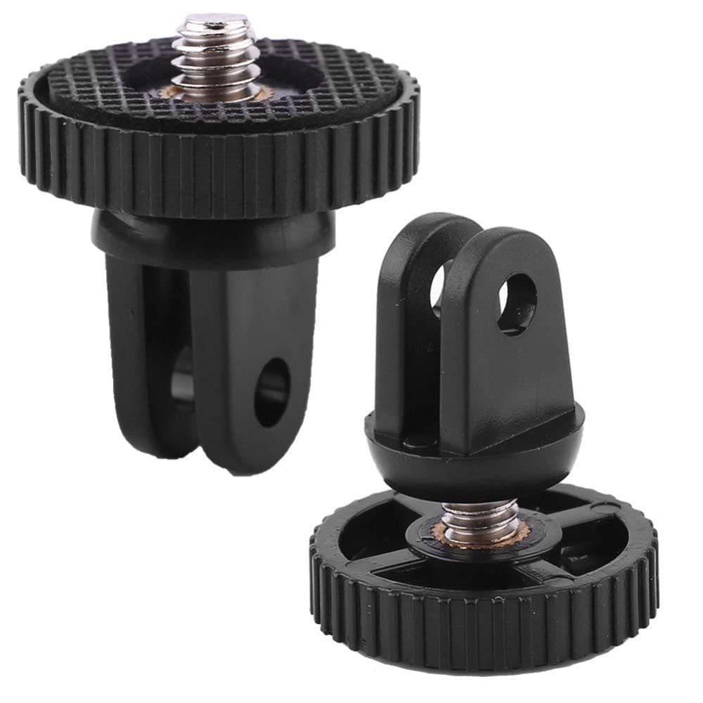 See full amazon price history chart for HANUMEX® Pack of 2 Tripod Mount Adapter Compatible with GoPro Hero 11 10 9 8 7 6 5 4 3+ 3 Mount to 1/4 Thread Used for GoPro Hero SJCAM Xiaomi YI. Color Black (Pack of 2) HANUMEX® Pack of 2 Tripod Mount Adapter Compatible with GoPro Hero 11 10 9 8 7 6 5 4 3+ 3 Mount to 1/4 Thread Used for GoPro Hero SJCAM Xiaomi YI. Color Black (Pack of 2) (B0C17SWS52) Amazon Price History, Amazon Price Tracker