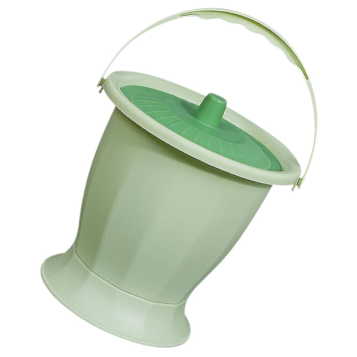 COLLBATH Handheld Portable Toilet for Adults Reusable Urine Bucket Spittoon for Travel Durable Wear Resistant Plastic Easy to Clean for Elderly Disabled Use Home Outdoor