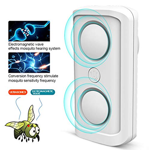 ZXY Ultrasonic Mouse Repeller, Double Horn Mosquito Repellent Plug for Spider/Mouse/Ant/Rodent/Pet Friendly Mouse Control