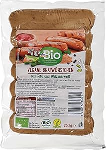 dmBio Vegane Bratwürstchen (Vegane Wurst) 250g