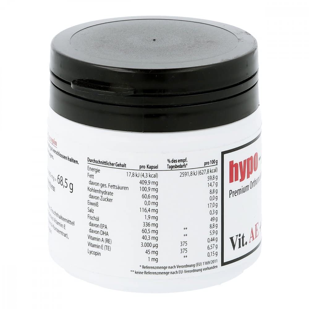 Hypo A Vitamin A+E+Lycopin Kapseln