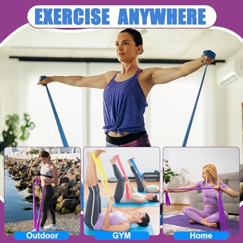 Resistance-Bands-Set-UOROMI-Elastic-Bands-with-4-Resistance-Levels-Exercise-Bands-Workout-Resistance-Bands-Set-for-Strength-TrainingYogaGymPilatesFitness