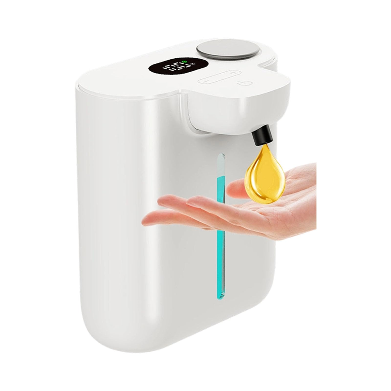 JAMIEKA Wall Mounted Soap Dispenser Automatic Induction Foam Hand Washer Contactless Foaming Soap Dispenser Easy to Install