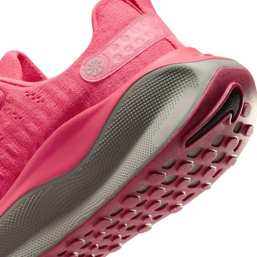 Image of Nike InfinityRN 4 Women's Road Running Shoes (DR2670-602, Hot Punch /Black /Aster Pink /Light Iron Ore) Size 6