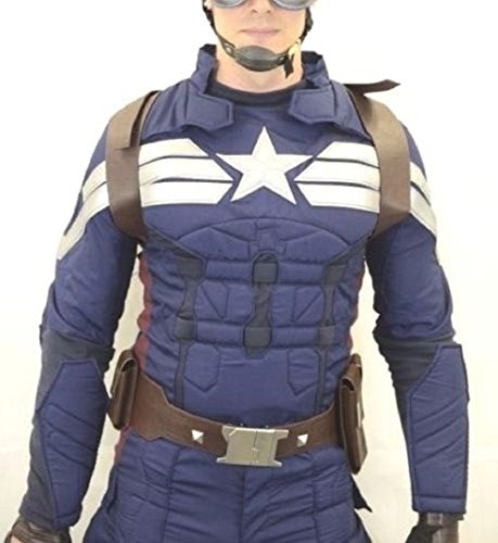 OEM Captain America Adjustable Belt + Pouches Set Accessories4