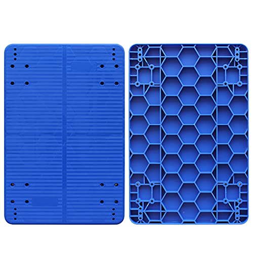 Carretilla plegable con plataforma plástica y ruedas silenciosas miniatura 3
