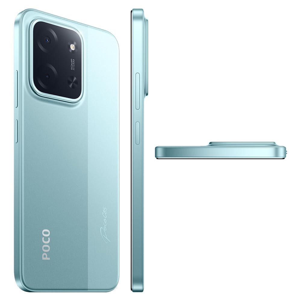 XIAOMI POCO C85 8GB+256GB Smartphone - Écran 6.9" 120Hz, 6000mAh, 50MP Appareil Photo, Processeur Helio G81-Ultra, 33W Charge Rapide,Vert(avec Chargeur Inclus)