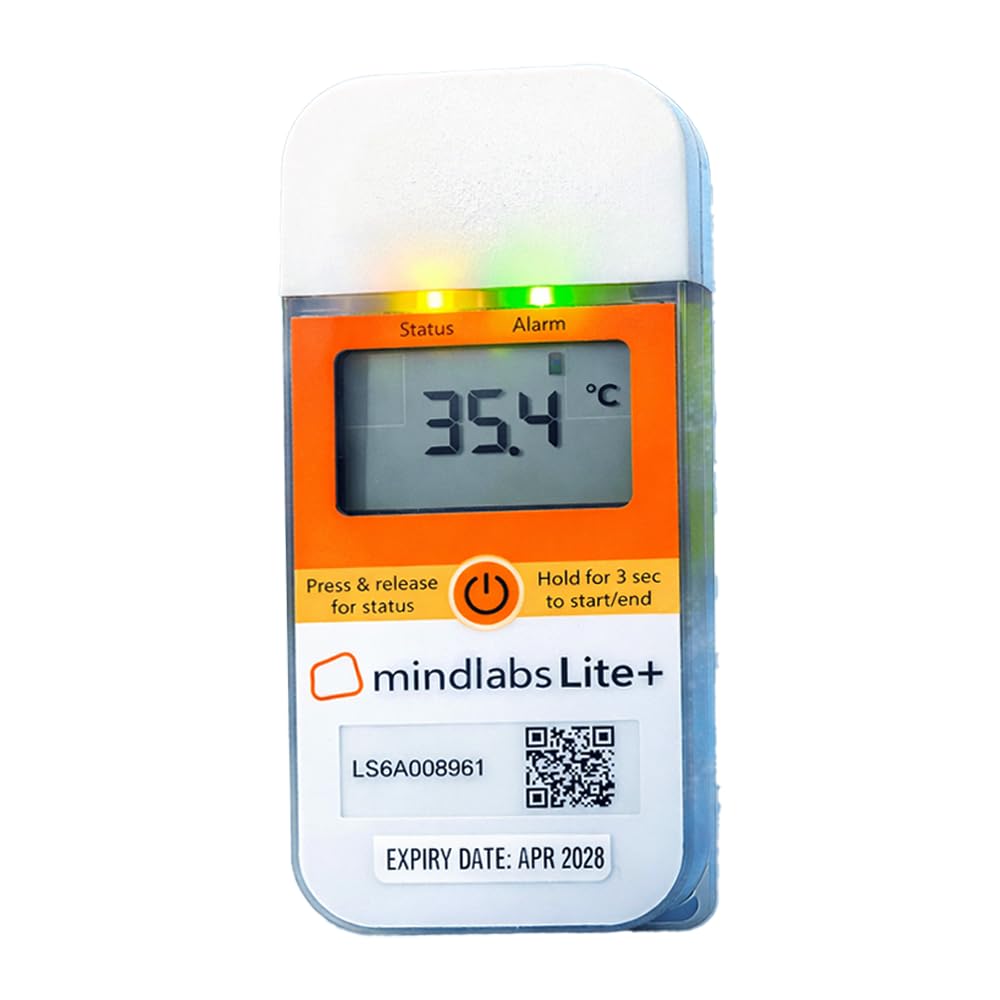 Single Use Temperature Data Logger | 120 Days Recording | 32,000 Readings Storage | PDF & CSV Reports | -30°C to +60°C | Cold Chain, Pharma & Food Monitoring | Model: Lite+-image-40