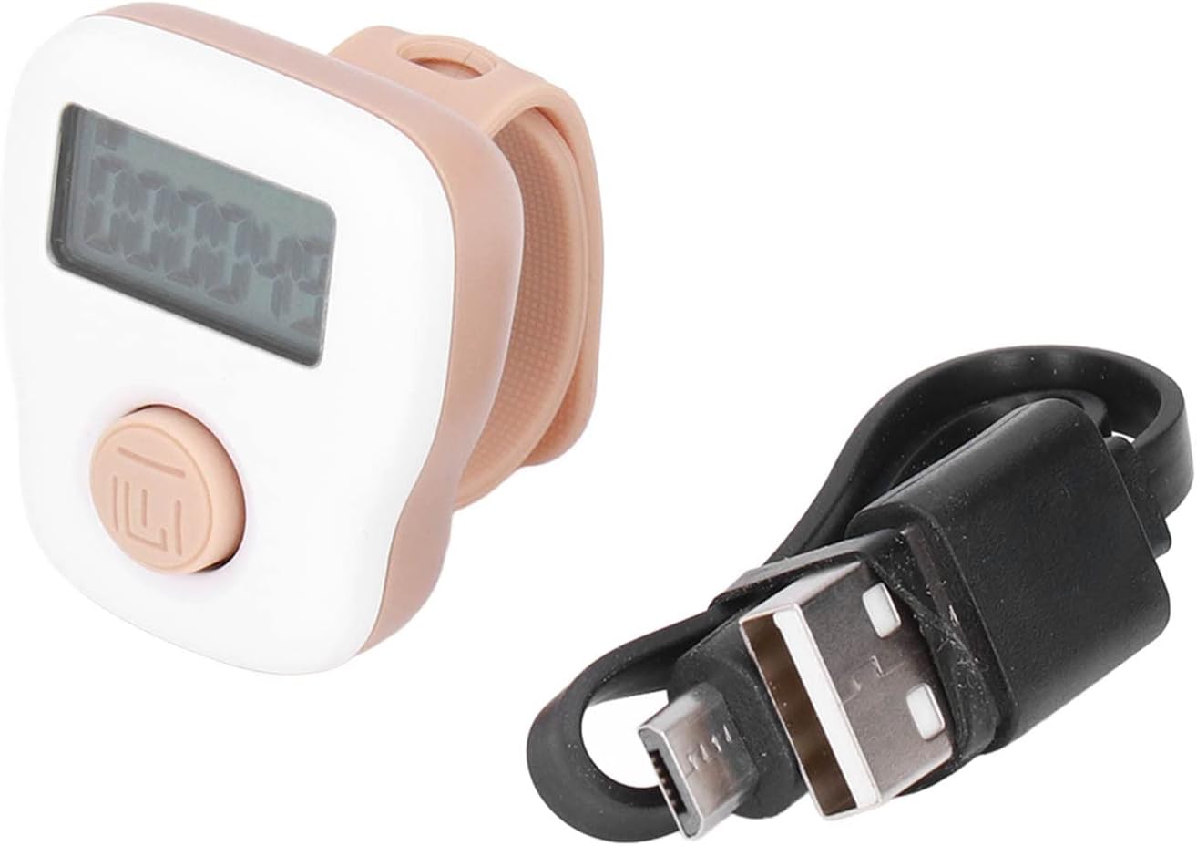 Ring Counter, Silicone Finger Counter Sweat Proof for Sports