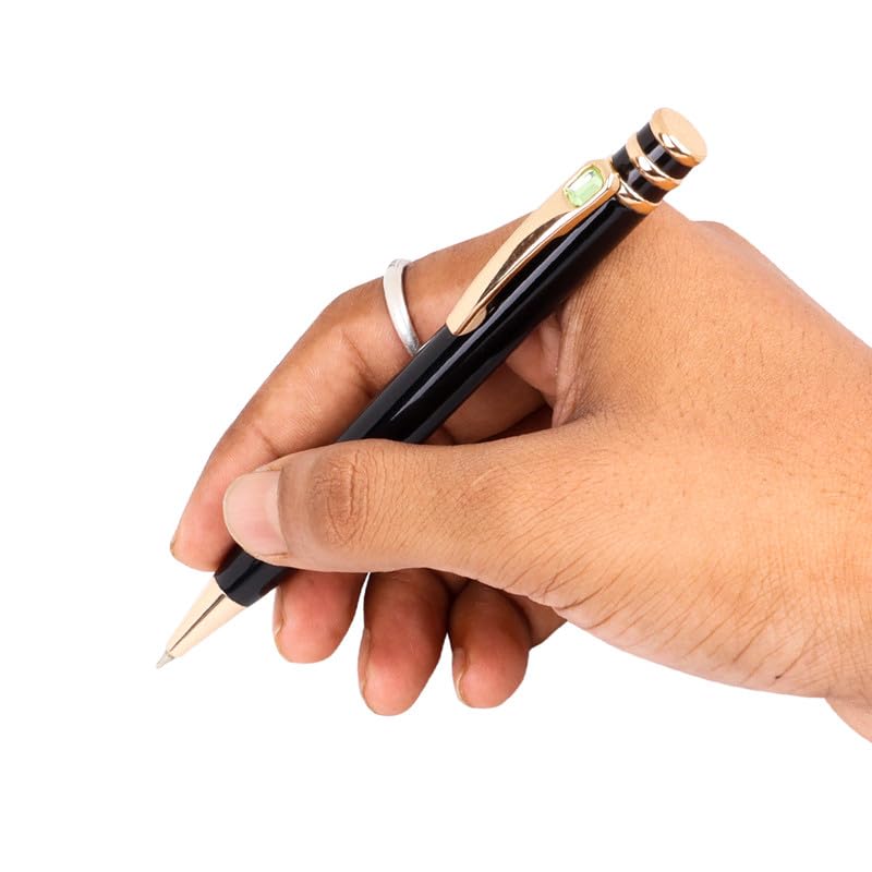 Image of Roshfort Personalized Metal Pen with Blue Ink Signature Pens Customize Print Name Gift. Send whatsap +91 9631056748