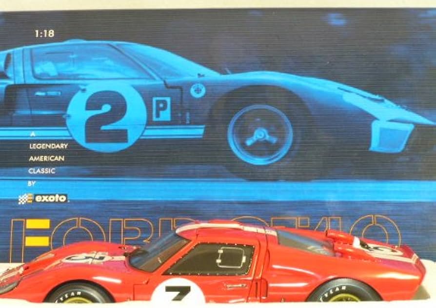 EXOTO エグゾト 1/18 FORD フォード GT40 MkII エグゾト 1/18 フォード GT40 Mk IV No 3 1967 ル・マン24h ford EXOTO