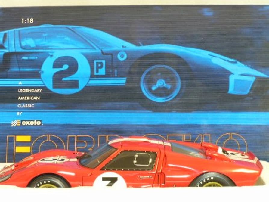 新品　エグゾト 京商 1/18 フォードGT40 Mk II 1966 ルマン 新品 エグゾト 京商 1/18 フォードGT40 Mk II 1966 ルマン
