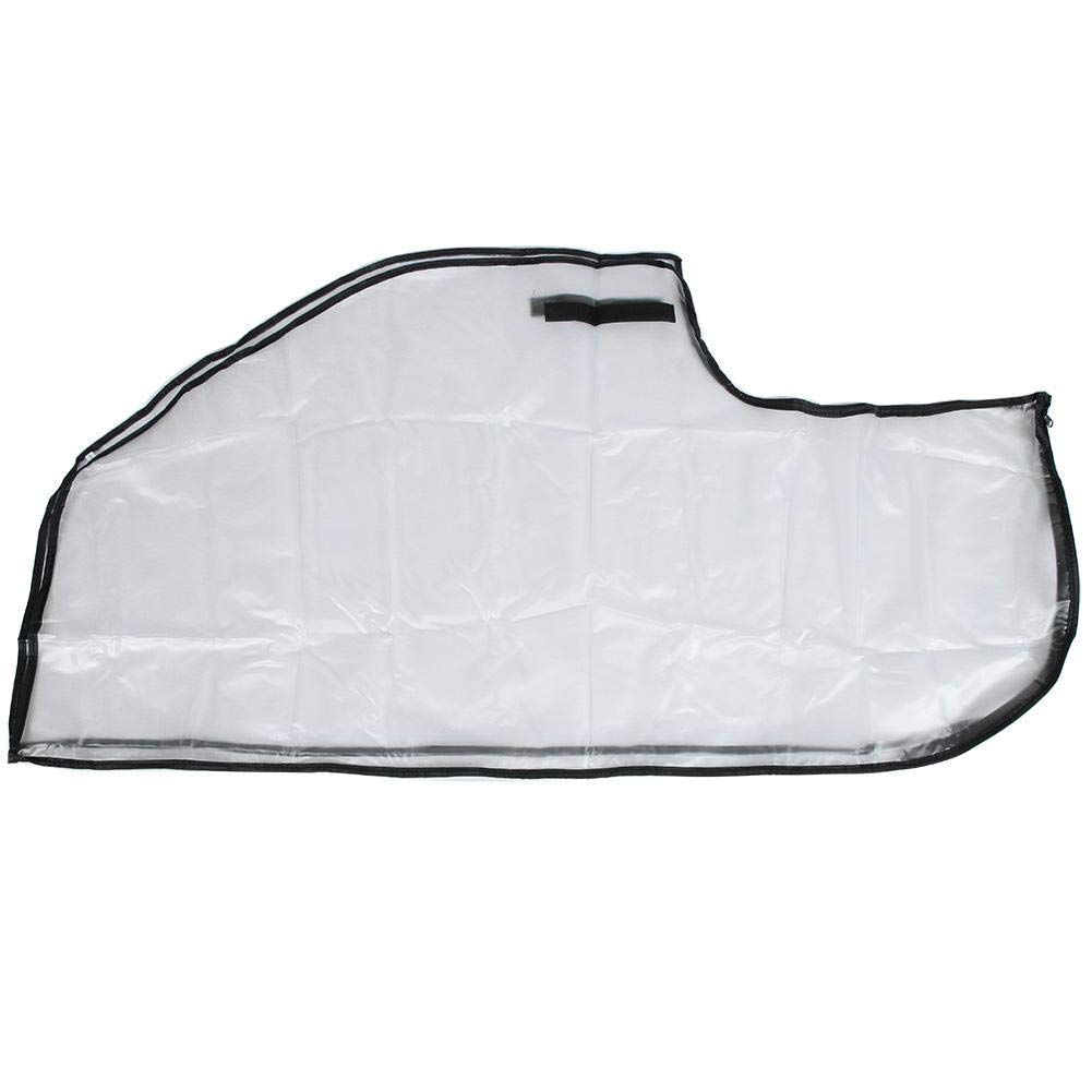 Funda de Bolsa de, Cubierta Impermeable a Prueba de Polvo para Bolsas de Transparente con Cremallera, Protección Total contra Lluvia y Suciedad