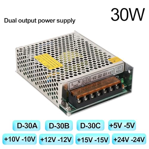 Alimentation SMPS D-30B double sortie 30W polyvalente pour montages électroniques