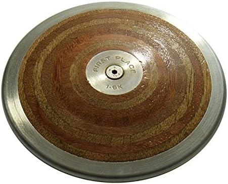 M-F Athletic Wood Discus with Steel Rim, 1.6 kg