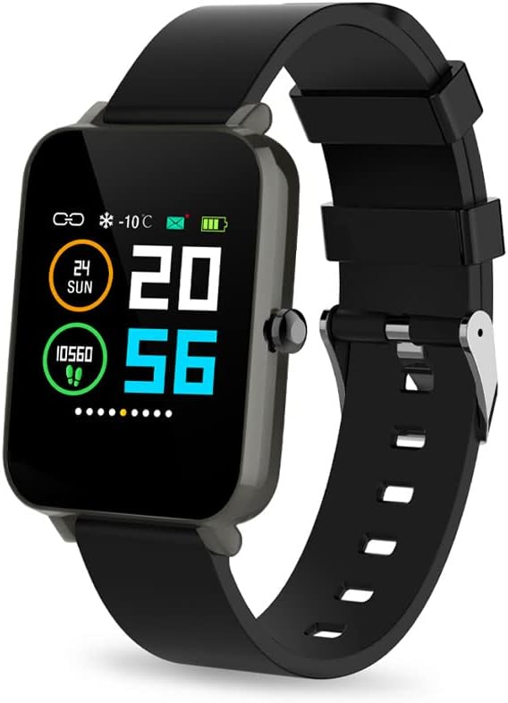 Easyteck Fitness tracker Uomo Donna cardiofrequenzimetro da polso Smart Watch contapassi polso donna Smartband Bambini Sportivo Bracciale per Xiaomi huawei iPhone samsung Impermeabile IP68 (Nero) Easyteck Fitness tracker Uomo Donna cardiofrequenzimetro da polso Smart Watch contapassi polso donna Smartband Bambini Sportivo Bracciale per Xiaomi huawei iPhone samsung Impermeabile IP68 (Nero)